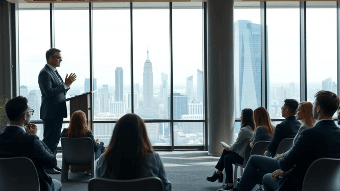 gerente fazendo planos